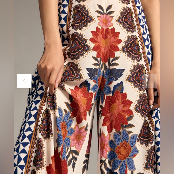 Farm Rio Printed Wide-Leg Pants - Picture 3 of 6